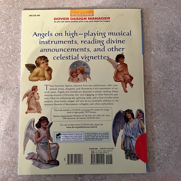 Dover Publications Angels Clip Art Paper Book - Picture 7 of 8